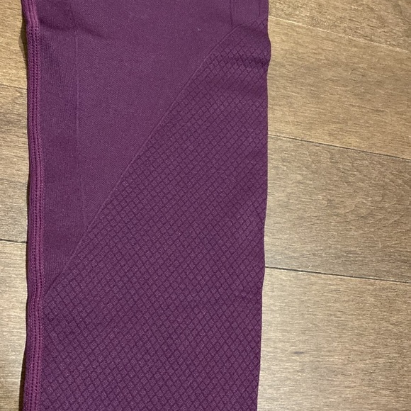Athletic works DRI MORE - Purple cropped leggings Sz M - Picture 8 of 14